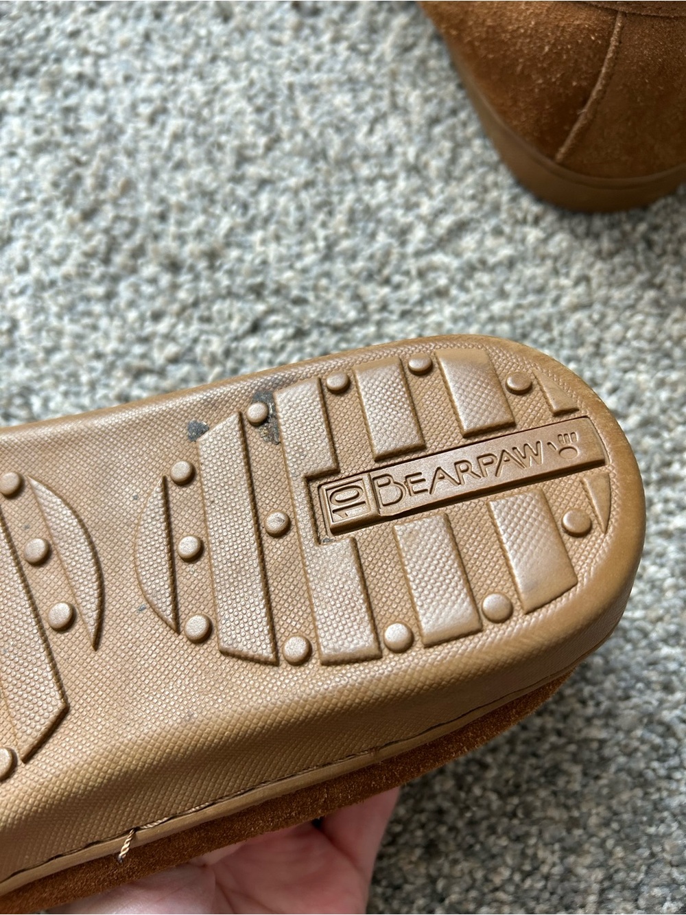 BearPaw Men’s Moc II Hickory size 10 - Picture 6 of 6